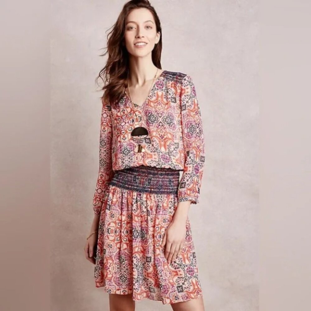 Anthropologie Vanessa Virginia Daytripper Dress BOHO